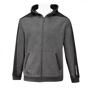 Толстовка BAUER PREM FLEECE FULL ZIP YTH - CHL/BLK (1053417) 