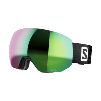 Маска Salomon Radium PRO Sigma Black/Emerald (2022)