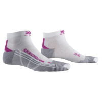 Носки женские X-Socks Run Discovery 4.0 WMN white/twyce purple/grey melange W117