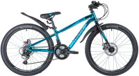 Велосипед Novatrack Prime 24" синий металлик (11" рама) (2020)