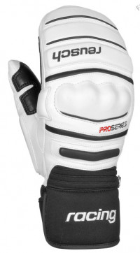Варежки горнолыжные Reusch World Champ Mitten white/black (2022)