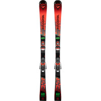 Горные лыжи Rossignol Hero Athlete SL Pro R21 Pro (128-149) + NX 7 GW B73 Black Hot Red (2025)