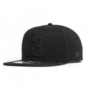 Бейсболка Atributika&amp;Club №13 Snapback (подростковая) черная (54-57 см) 13075 