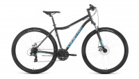 Велосипед Forward SPORTING 29 2.2 D черный/бирюзовый 17" (2022)