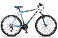Велосипед Stels Navigator-600 V 26" V030 white/black/blue (2019)