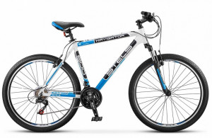 Велосипед Stels Navigator-600 V 26&quot; V030 white/black/blue (2019) 
