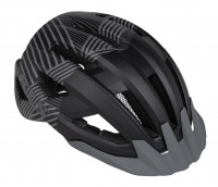 Шлем KLS DAZE, black L/XL 58-61 cm, 14 вент. отверстий, двухкомпонентное литьё, съёмные козырёк и внутренняя вкладка, отражающий стикер сзади