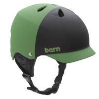Шлем Bern Watts Water Helmet Matte Neon Green/Black 2tone