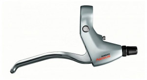 Тормозная ручка Shimano Nexus C6010, левая, для ролер.торм., серебристый, без упаковки, ABLC6010RLS 