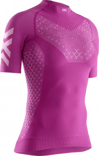 Футболка для бега X-Bionic The Twyce 4.0 G2 Run SH SL Women twyce purple/arctic white P031