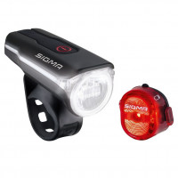 Комплект освещения Sigma Sport Aura 60 USB / Nugget II с кабелем USB 17750