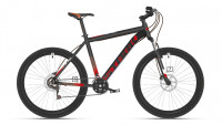 Велосипед Stark Indy 27.1 D черный/красный (2021)