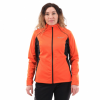 Куртка женская Dragonfly Explorer Softshell Black-Orange 