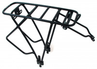 Багажник Ostand ACR-25-Alu 8-15200213 24-28", сварной, регулируемый, для переметной сумки, алюминий, черный