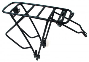 Багажник Ostand ACR-25-Alu 8-15200213 24-28&quot;, сварной, регулируемый, для переметной сумки, алюминий, черный 