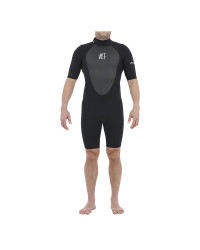 Гидрокостюм мужской короткий Jetpilot Flight S/S 2mm Springsuit Navy (200400) (2020)