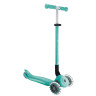 Трехколесный самокат Globber Elite Lights мятный - Трехколесный самокат Globber Elite Lights мятный