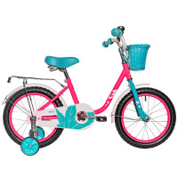 Велосипед Novatrack Maple 18" неон розовый (2026) Велосипед Novatrack Maple 18" неон розовый (2026)