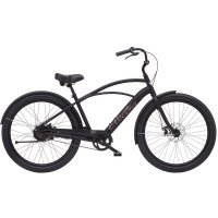 Электровелосипед Electra Cruiser Go! Step-Over 27.5" matte black sand (2025)