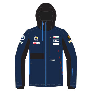 Куртка Vist Whiterun Down Jacket Junior RUS SKI TEAM navy-black BKBK99 (2025) 