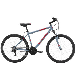 Велосипед Stark Outpost 26.1 V серый/красный (2021) 