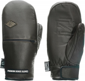 Варежки мужские Terror BONUS GLOVES LEATHER brown 