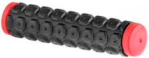 Грипсы XH-G38, 125 mm черно-красные 
