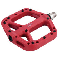 Педали Oxford Loam 20 Nylon Flat Pedals Red