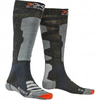 Носки унисекс X-Socks Ski Silk Merino 4.0 anthracite melange/grey melange (рр 39-41, демо-товар без упаковки)