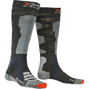 Носки унисекс X-Socks Ski Silk Merino 4.0 anthracite melange/grey melange (рр 39-41, демо-товар без упаковки) 