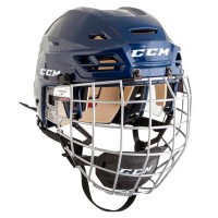 Шлем с маской CCM Tacks 110 Combo SR navy