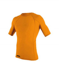 Гидромайка мужская короткий рукав O'Neill Rental S/S Rash Guard Orange S21 (4666 180)