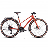 Велосипед Cube Nulane Pro Fe Trapeze 28" fireorange´n´black рама: 53 см (2025)