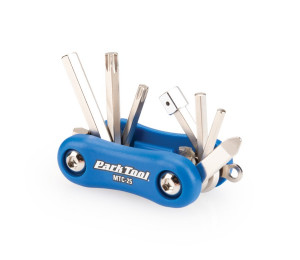 Набор инструментов складной Park Tool, шестигр-к, 3/4/5/6/8, torx T25/T30, плоские отвертки, вес 94 гр 