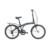 Велосипед Stark Jam 24.2 V серебристый/чёрный/серый (2020)