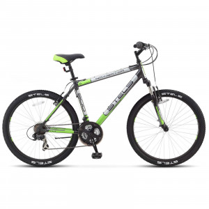 Велосипед Stels Navigator-600 V 26&quot; V030 black/green (2019) 