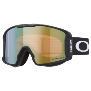 Маска горнолыжная Oakley Line Miner M / prizm sage gold iridium Lenses / matte black Strap 