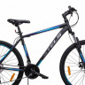 Велосипед Stels Navigator-700 27.5" MD Z010 (м) черный/голубой рама: 21" (2025) - Велосипед Stels Navigator-700 27.5" MD Z010 (м) черный/голубой рама: 21" (2025)