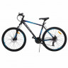 Велосипед Stels Navigator-700 27.5" MD Z010 (м) черный/голубой рама: 21" (2025) - Велосипед Stels Navigator-700 27.5" MD Z010 (м) черный/голубой рама: 21" (2025)
