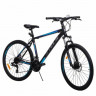 Велосипед Stels Navigator-700 27.5" MD Z010 (м) черный/голубой рама: 21" (2025) - Велосипед Stels Navigator-700 27.5" MD Z010 (м) черный/голубой рама: 21" (2025)