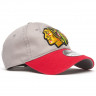 Бейсболка Atributika&Club NHL Chicago Blackhawks серая (55-58 см) 29060 - Бейсболка Atributika&Club NHL Chicago Blackhawks серая (55-58 см) 29060
