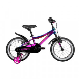 Велосипед NOVATRACK KATRINA 16&quot; алюминиевый (2022) фиолет.металлик 