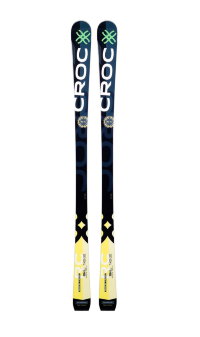 Горные лыжи CROC ON PISTE SL с креплениями MARKER X-CELL 12 DEMO (2018)