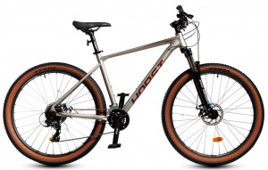 Велосипед Horst Dominator 27.5" серый/коричневый рама: 19" (2024) 