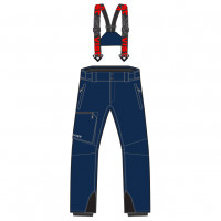 Брюки Vist Goro Insulated Full Zip Pants Unisex RUS SKI TEAM navy-navy-black BKBK99 (2026)