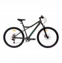 Велосипед Stark'26 Slash 29.1 D темно-серый матовый/зеленый рама: S (16") (2026) Велосипед Stark'26 Slash 29.1 D темно-серый матовый/зеленый рама: S (16") (2026)