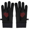 Перчатки для бега Moax Hit Run черные/красные - Перчатки для бега Moax Hit Run черные/красные