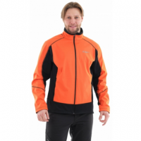 Куртка мужская Dragonfly Explorer Softshel Black-Orange