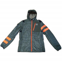 Куртка-виндстоппер One More 461 Man Micro Eco-Down Jacket survivor/survivor/arafluo 0U461ZG-7E70