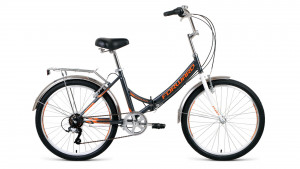 Велосипед Forward Valencia 24 2.0 темно-серый/бежевый (2021) 